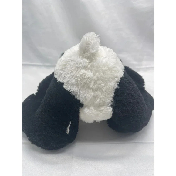 Aurora World 9" Sitting Panda Bear Plush Soft Black White Stuffed Animal Toy - Picture 8 of 9